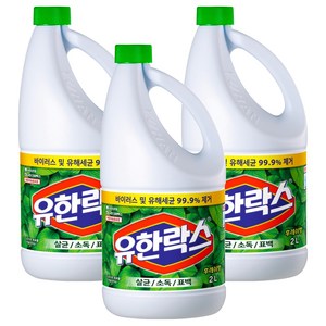 유한락스 후레쉬, 2L, 3개