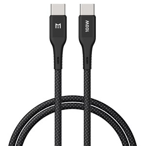 모란카노 C타입-C타입 PD 100W E Marker 칩셋 초고속 충전 케이블