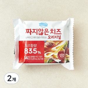 덴마크 짜지않는 치즈 오리지널