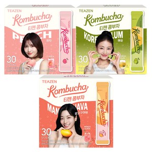 티젠 콤부차 매실 5g 30p + 망고구아바 5g 30p + 피치 5g 30p