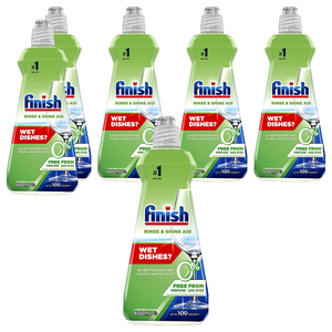 피니시 린스에이드 식기세척기 헹굼보조제, 400ml, 6개