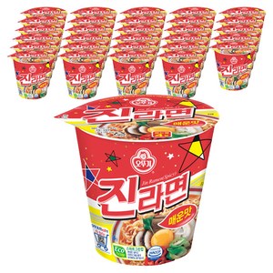 오뚜기 진라면 매운맛 컵 65g, 60개