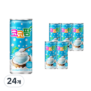 코코팜 화이트 요구르트, 240ml, 24개