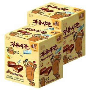 자유시간 미니 초콜릿, 380g, 2개