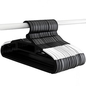 아임홈리빙 베이직 논슬립 옷걸이, 화이트, 30개