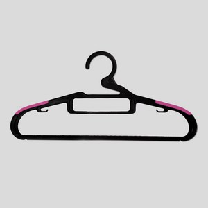 아임홈리빙 베이직 논슬립 옷걸이, 보라, 50개