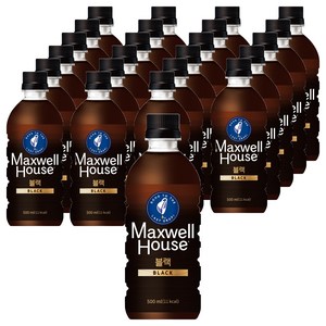 맥스웰하우스 블랙, 500ml, 24개