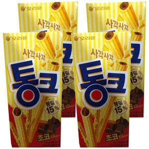 오리온 통크 초코, 45g, 4개
