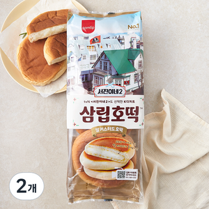 삼립 서진이네2 쌀커스터드 호떡 3개입, 270g, 2개