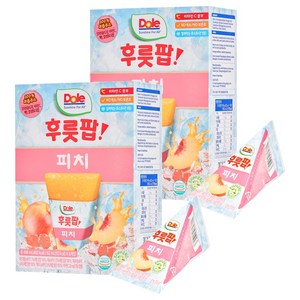 돌 후룻팝 피치 8p, 496ml, 2개