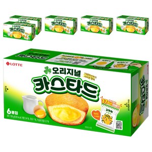 롯데카스타드 오리지널, 138g, 6개
