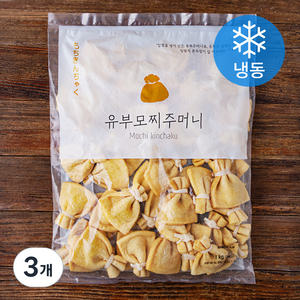 유부모찌주머니 (냉동), 1kg, 3개