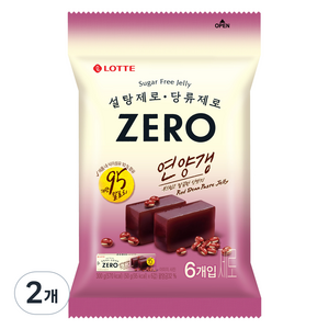 롯데제로 연양갱 50g x 6p, 300g, 2개