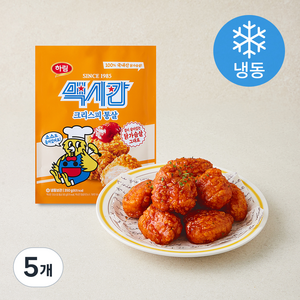 하림 맥시칸 크리스피 통살 (냉동), 350g, 5개