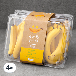 주스용 바나나, 1.7kg, 4팩