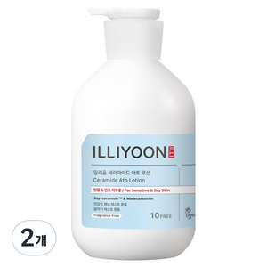 일리윤 세라마이드 아토 대용량 바디로션, 800ml, 2개