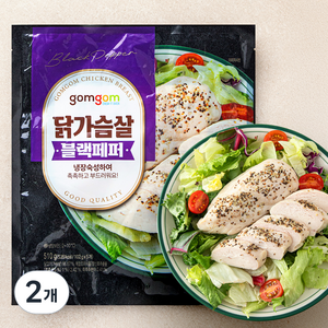 곰곰 닭가슴살 블랙페퍼, 510g, 1개입, 2개