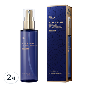 닥터지 블랙 스네일 콜라겐 투 미스트 세럼, 100ml, 2개