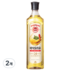 해표 바삭 요리유, 2개, 900ml