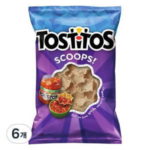 토스티토스 스쿱 또띨라 칩, 283.5g, 6개