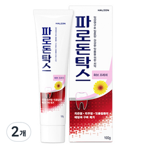 파로돈탁스 허브 프레쉬 치약, 100g, 2개