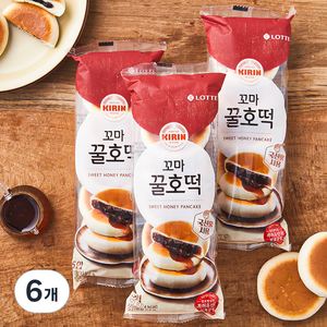 기린 꼬마꿀호떡, 125g, 6개