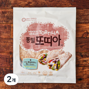 남향푸드또띠아 통밀또띠아, 225g, 2개