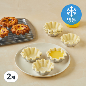 딜라잇가든 꽃모양 타르트쉘 20개입 (냉동), 600g, 2개