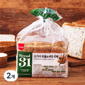 삼립 31가지 곡물 & 씨앗 식빵, 420g, 2개