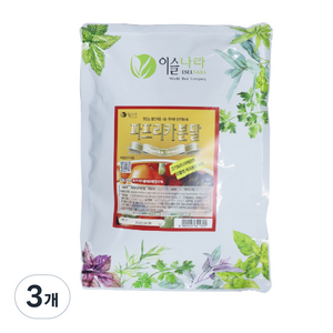 이슬나라 파프리카 분말, 1kg, 3개