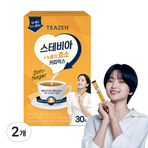 티젠 스테비아 누룽지효소 커피믹스, 10.4g, 30개입, 2개