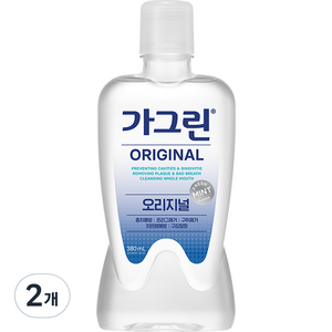 가그린 오리지널 구강청결제, 380ml, 2개