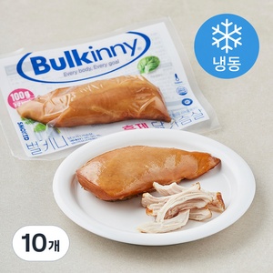 벌키니 훈제 닭가슴살 (냉동), 100g, 1개입, 10개