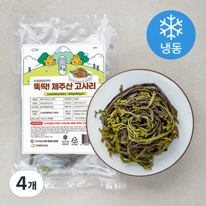 친정엄마꾸러미 뚝딱 제주산 고사리 (냉동), 200g, 4개