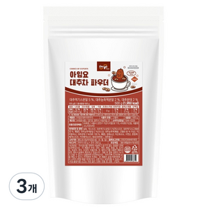 아임요 대추차 파우더, 1개입, 500g, 3개