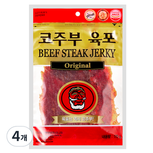 코주부 오리지널 육포, 170g, 4개