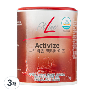 피트라인 액티바이즈, 175g, 3개