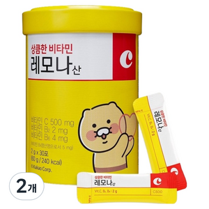 레모나 상큼한 비타민C 30포, 60g, 2개