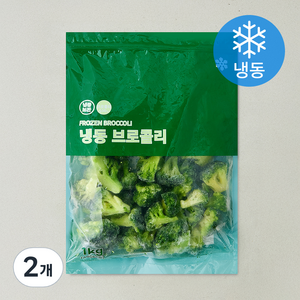 브로콜리 (냉동), 1kg, 2개