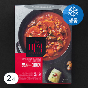 더미식 등심부대찌개 2인분 (냉동), 700g, 2개