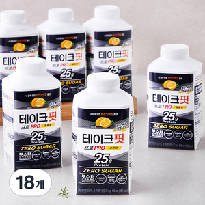 남양유업 테이크핏 프로 레몬맛, 450ml, 18개