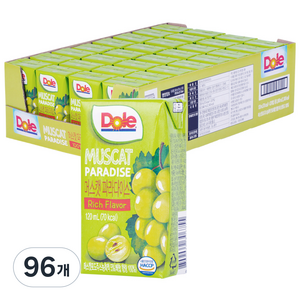 돌 파라다이스 주스 머스캣, 120ml, 96개