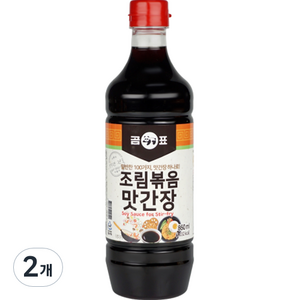 곰표 조림볶음 맛간장, 860ml, 2개