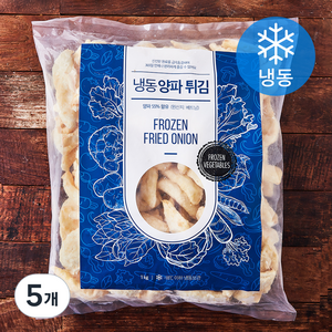 냉동 양파 튀김 (냉동), 1kg, 5개