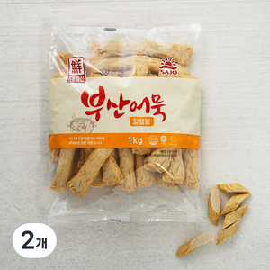 대림선 부산어묵 알뜰봉, 1kg, 2개