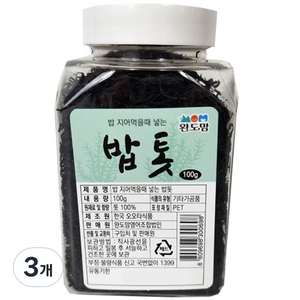 완도맘 밥톳, 100g, 3개