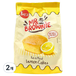 미스터브라우니 레몬 케이크, 200g, 2개