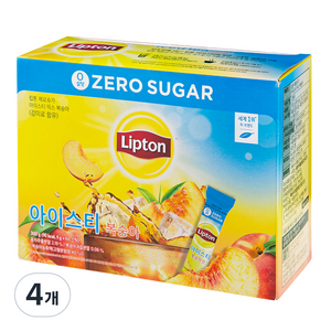 립톤 제로슈가 아이스티 믹스 복숭아