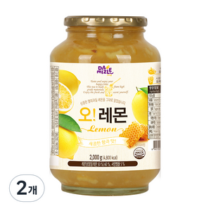 다미즐 오 레몬차, 2kg, 1개입, 2개