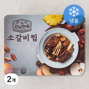 강남면옥 소갈비찜 (냉동), 1kg, 2개